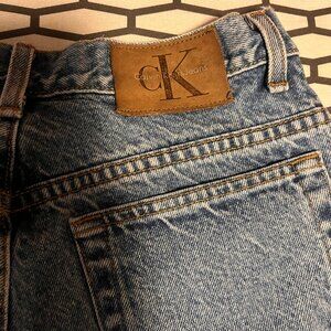 90's Vintage High Rise Calvin Klien Jeans Size 12